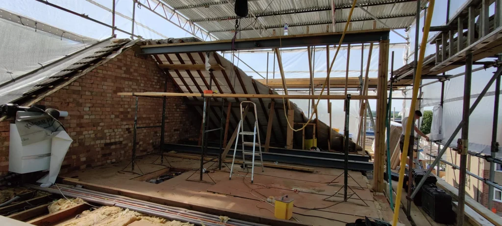 During the Loft Conversion