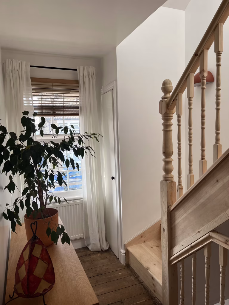 Loft Conversion Pine staircase