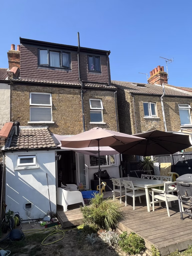 Outside view of dormer in Shoeburyness
